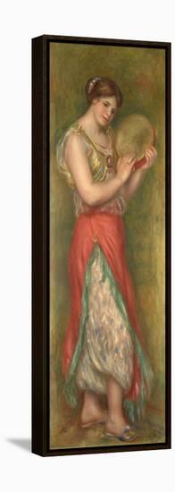 Dancing Girl with Tambourine, 1909-Pierre-Auguste Renoir-Framed Premier Image Canvas