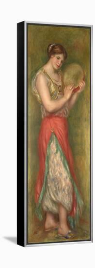Dancing Girl with Tambourine, 1909-Pierre-Auguste Renoir-Framed Premier Image Canvas
