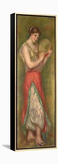 Dancing Girl with Tambourine, 1909-Pierre-Auguste Renoir-Framed Premier Image Canvas