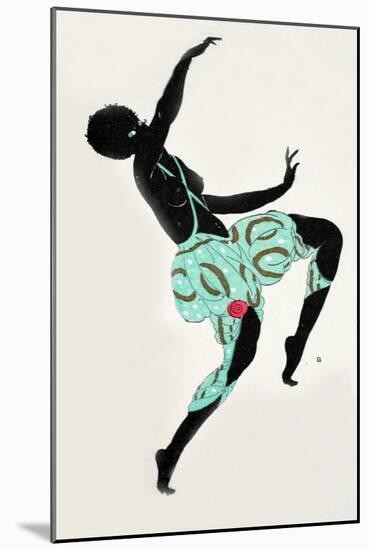 Dancing Girl-Georges Barbier-Mounted Giclee Print