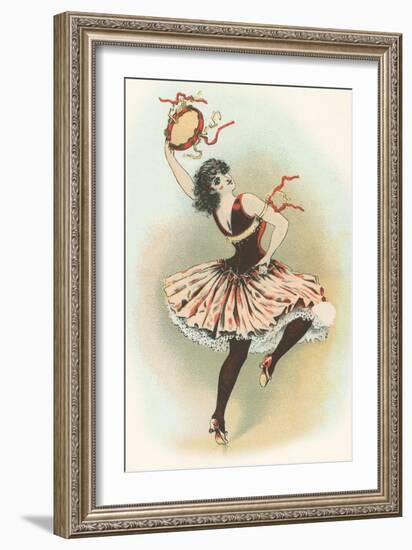 Dancing Gypsy Girl-null-Framed Art Print