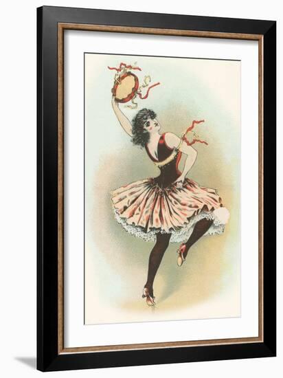 Dancing Gypsy Girl-null-Framed Art Print