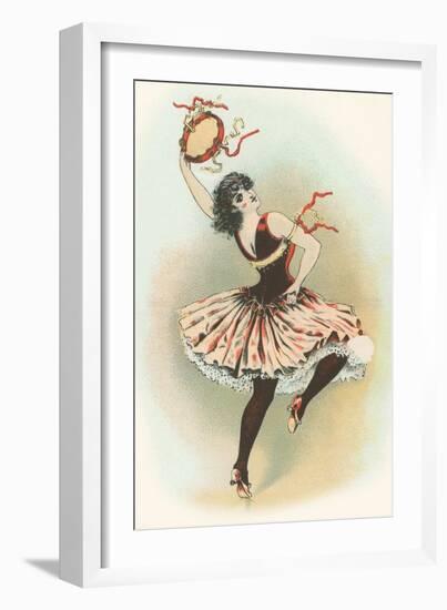 Dancing Gypsy Girl-null-Framed Art Print