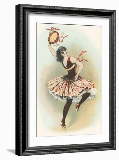 Dancing Gypsy Girl-null-Framed Art Print