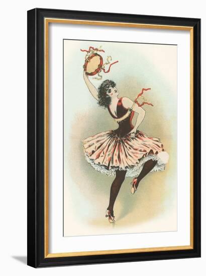 Dancing Gypsy Girl-null-Framed Art Print