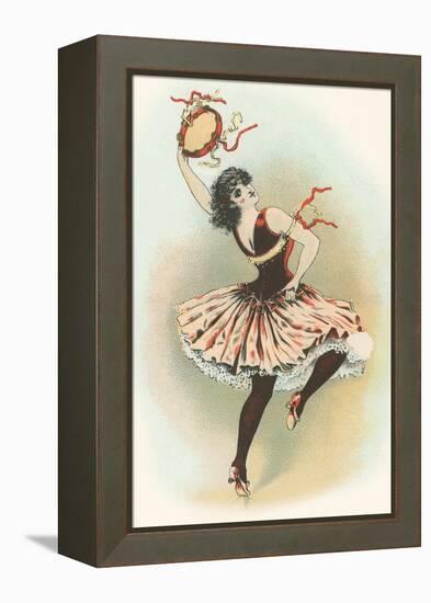 Dancing Gypsy Girl-null-Framed Stretched Canvas