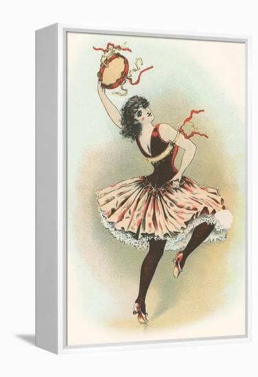 Dancing Gypsy Girl-null-Framed Stretched Canvas