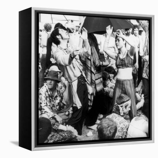 Dancing Hippies,1967-null-Framed Premier Image Canvas