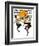 "Dancing in Spring," Saturday Evening Post Cover, March 16, 1929-Sam Brown-Framed Giclee Print