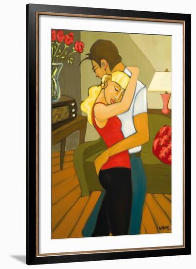 Dancing In The Living Room-Marsha Hammel-Framed Giclee Print