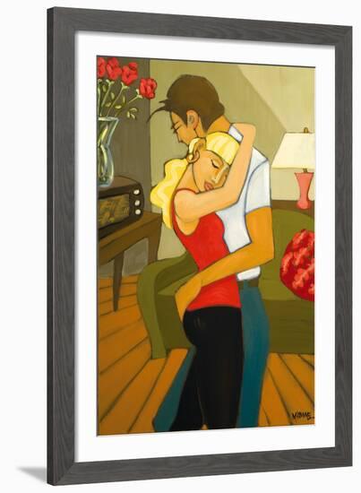 Dancing In The Living Room-Marsha Hammel-Framed Giclee Print