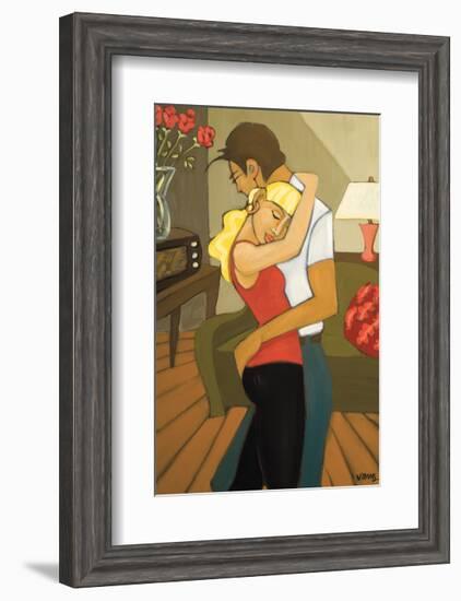 Dancing In The Living Room-Marsha Hammel-Framed Art Print