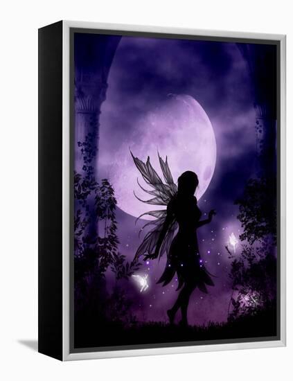 Dancing in the Moonlight-Julie Fain-Framed Stretched Canvas