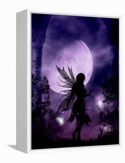 Dancing in the Moonlight-Julie Fain-Framed Stretched Canvas