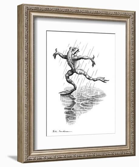 Dancing In the Rain, Conceptual Artwork-Bill Sanderson-Framed Photographic Print