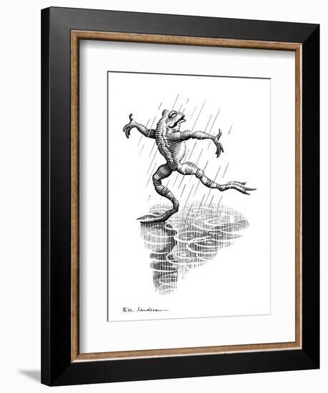 Dancing In the Rain, Conceptual Artwork-Bill Sanderson-Framed Photographic Print