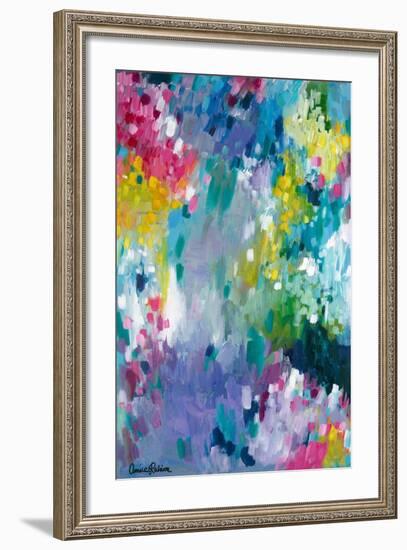 Dancing in the Rain-Amira Rahim-Framed Art Print