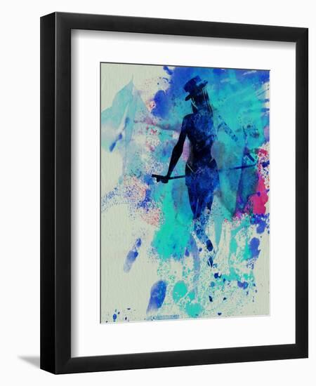 Dancing in the Rain-NaxArt-Framed Art Print