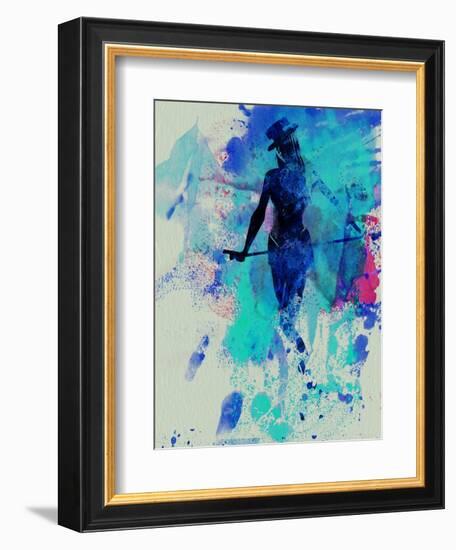 Dancing in the Rain-NaxArt-Framed Art Print