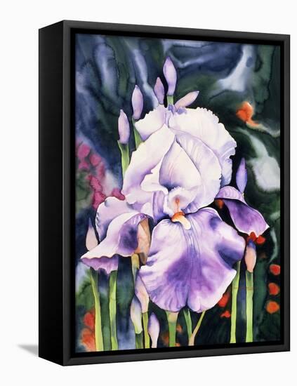 Dancing Iris-Mary Russel-Framed Premier Image Canvas