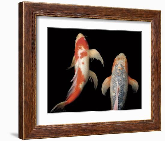 Dancing Koi I-Boyce Watt-Framed Giclee Print