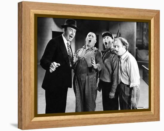 DANCING LADY, 1933 directed by ROBERT Z. LEONARD The Three Stooges (b/w photo)-null-Framed Stretched Canvas