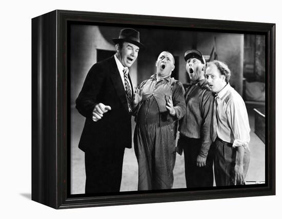 DANCING LADY, 1933 directed by ROBERT Z. LEONARD The Three Stooges (b/w photo)-null-Framed Stretched Canvas