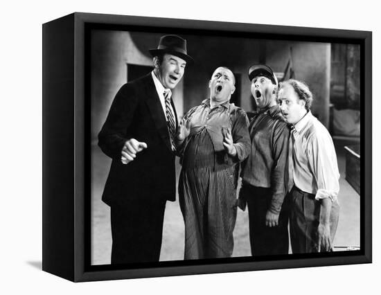 DANCING LADY, 1933 directed by ROBERT Z. LEONARD The Three Stooges (b/w photo)-null-Framed Stretched Canvas