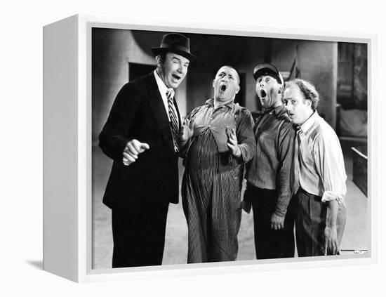 DANCING LADY, 1933 directed by ROBERT Z. LEONARD The Three Stooges (b/w photo)-null-Framed Stretched Canvas