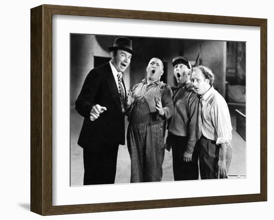 DANCING LADY, 1933 directed by ROBERT Z. LEONARD The Three Stooges (b/w photo)-null-Framed Photo