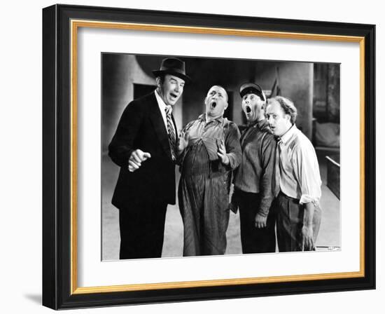 DANCING LADY, 1933 directed by ROBERT Z. LEONARD The Three Stooges (b/w photo)-null-Framed Photo