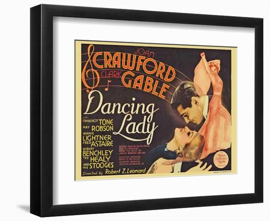 Dancing Lady, 1933-null-Framed Art Print