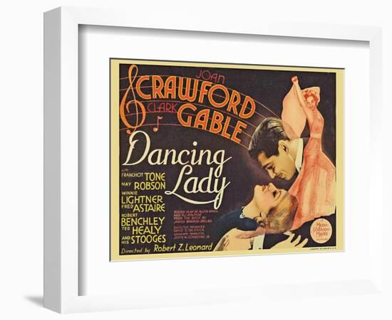 Dancing Lady, 1933-null-Framed Art Print