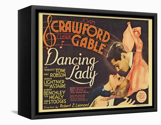 Dancing Lady, 1933-null-Framed Stretched Canvas