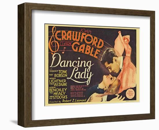 Dancing Lady, 1933-null-Framed Premium Giclee Print