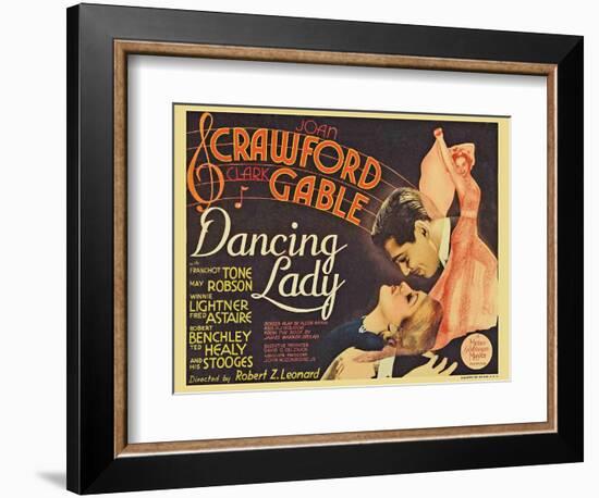 Dancing Lady, 1933-null-Framed Premium Giclee Print