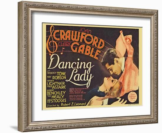 Dancing Lady, 1933-null-Framed Art Print