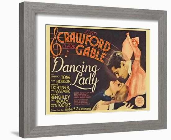 Dancing Lady, 1933-null-Framed Art Print