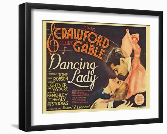 Dancing Lady, 1933-null-Framed Art Print