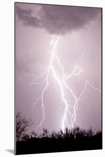 Dancing Lightning-Douglas Taylor-Mounted Photo