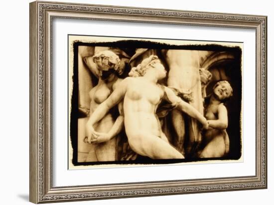 Dancing Maidens, Opera House, Paris-Theo Westenberger-Framed Art Print