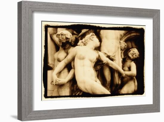 Dancing Maidens, Opera House, Paris-Theo Westenberger-Framed Art Print