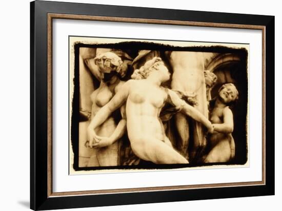 Dancing Maidens, Opera House, Paris-Theo Westenberger-Framed Art Print