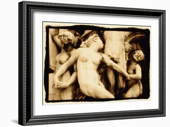 Dancing Maidens, Opera House, Paris-Theo Westenberger-Framed Art Print