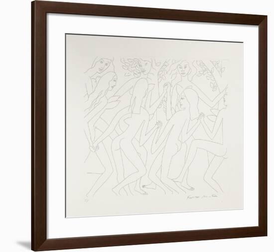 Dancing Nudes - I-Knox Martin-Framed Limited Edition