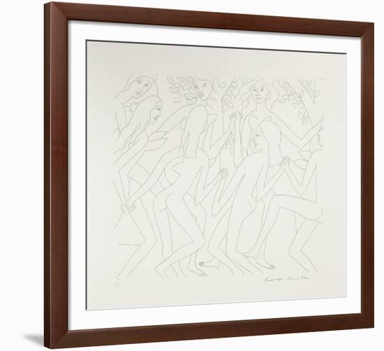 Dancing Nudes - I-Knox Martin-Framed Limited Edition