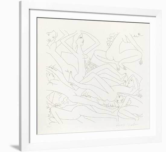 Dancing Nudes - II-Knox Martin-Framed Limited Edition