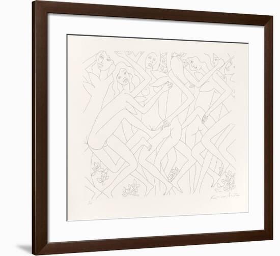 Dancing Nudes - IV-Knox Martin-Framed Limited Edition