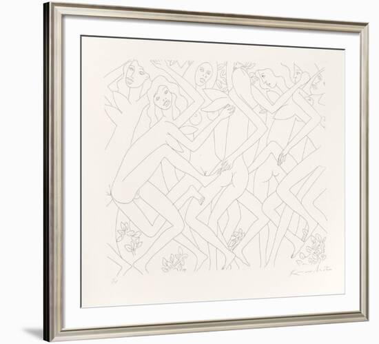 Dancing Nudes - IV-Knox Martin-Framed Limited Edition