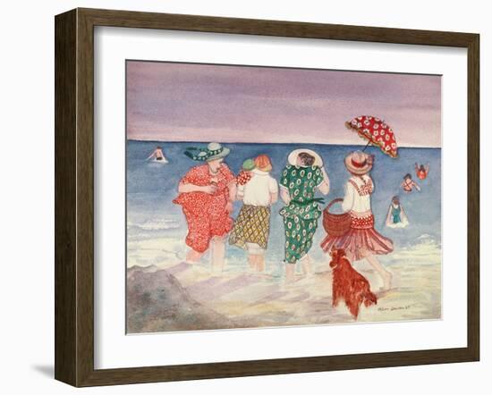 Dancing on the Water III-Gillian Lawson-Framed Giclee Print